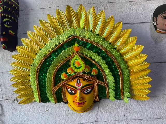 Nilasha Mukhosh Ghar Durga Chho Mask Image