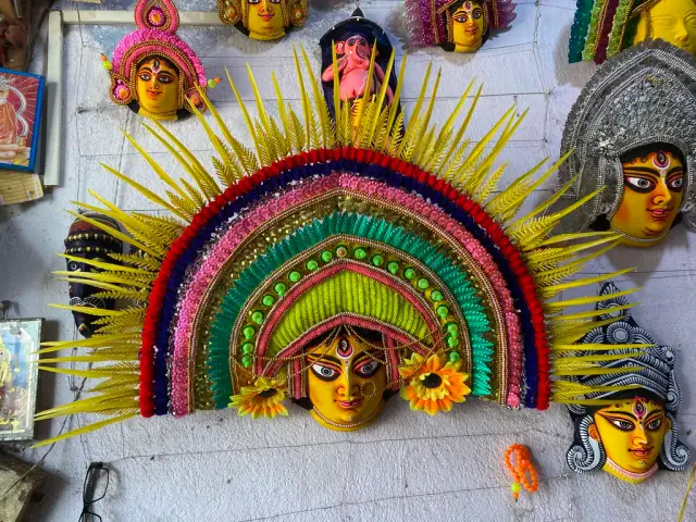 Nilasha Mukhosh Ghar Durga Chho Mask Image