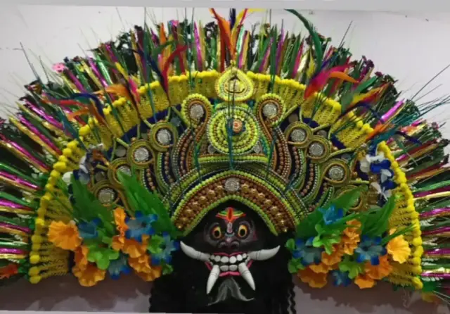 Jagadish Mukhosh Ghar Asur Chho Mask Image