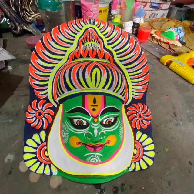 Joy Paul Mukhosh Ghar  Kathakali Image