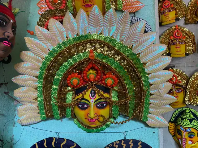 Nayan Mukhosh Ghar Durga Chho Mask Image