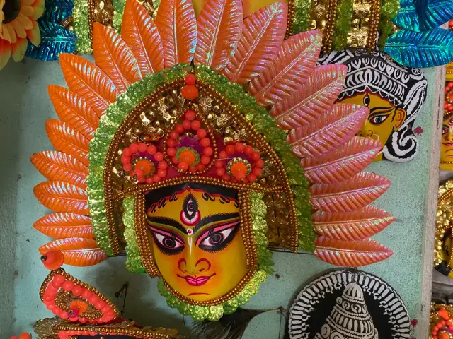 Nayan Mukhosh Ghar Durga Chho Mask Image